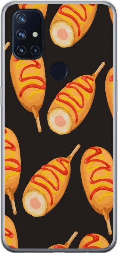 Mobildeksel til OnePlus Nord N10 5G med Kyllinglår motiv