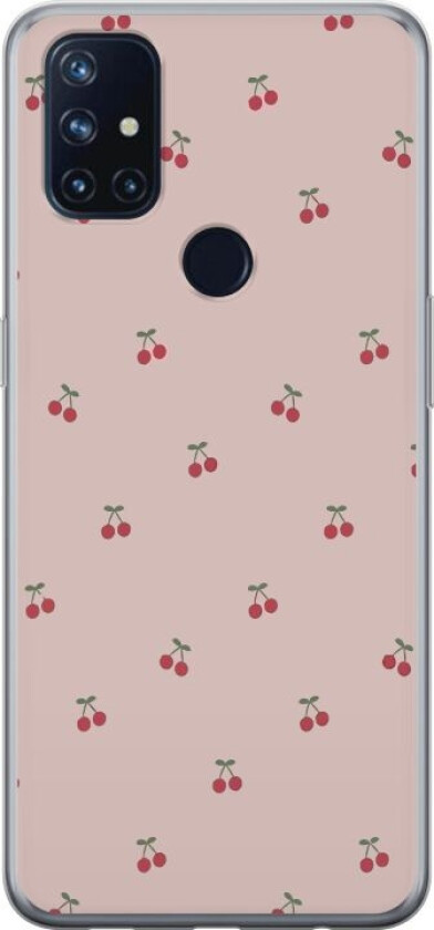 Mobildeksel til OnePlus Nord N10 5G med Kirsebær motiv