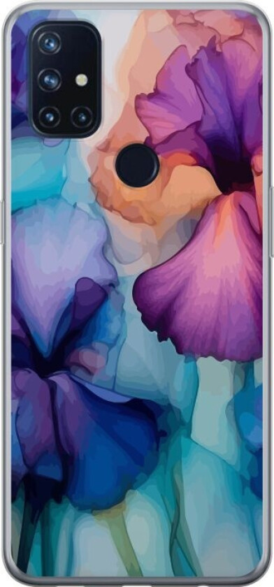 Mobildeksel til OnePlus Nord N10 5G med Magiske blomster motiv