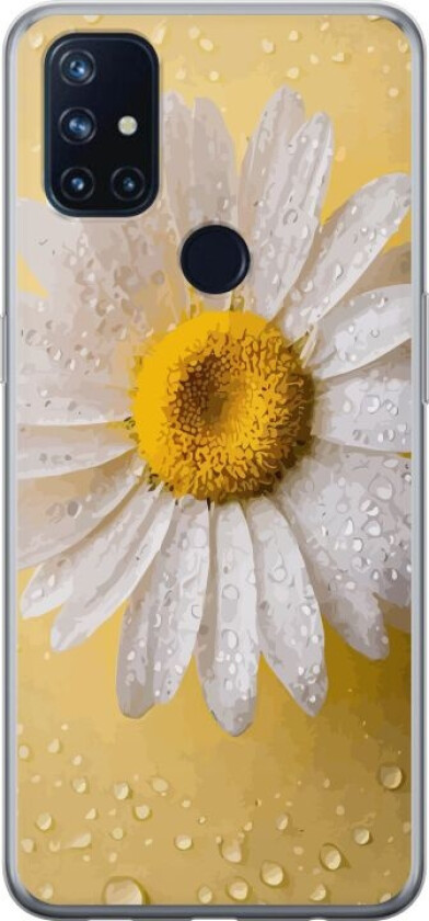 Mobildeksel til OnePlus Nord N10 5G med Porselensblomst motiv