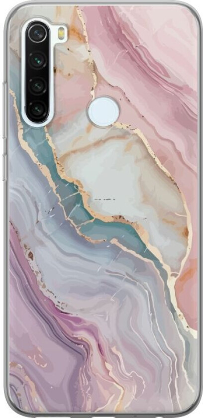 Mobildeksel til Xiaomi Redmi Note 8 med Marmor motiv