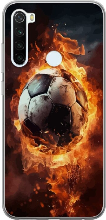 Mobildeksel til Xiaomi Redmi Note 8 med Fotball motiv