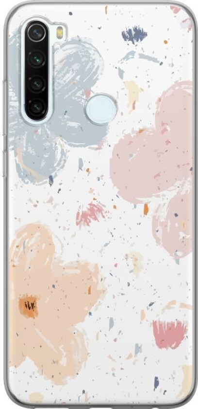 Mobildeksel til Xiaomi Redmi Note 8 med Blomster motiv