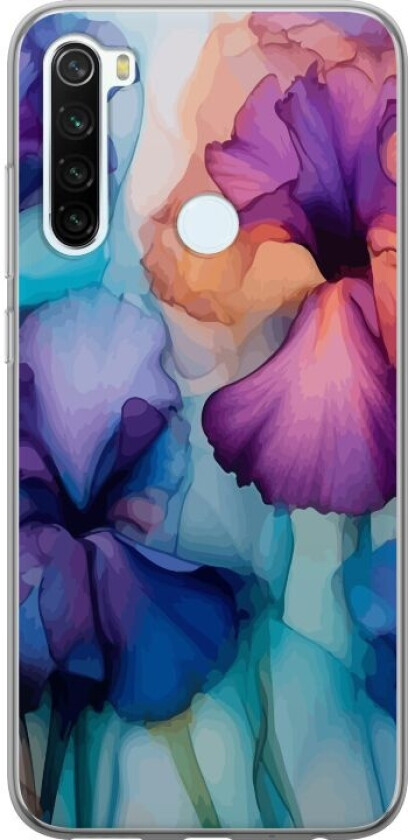 Mobildeksel til Xiaomi Redmi Note 8 med Magiske blomster motiv