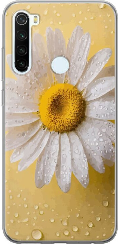 Mobildeksel til Xiaomi Redmi Note 8 med Porselensblomst motiv
