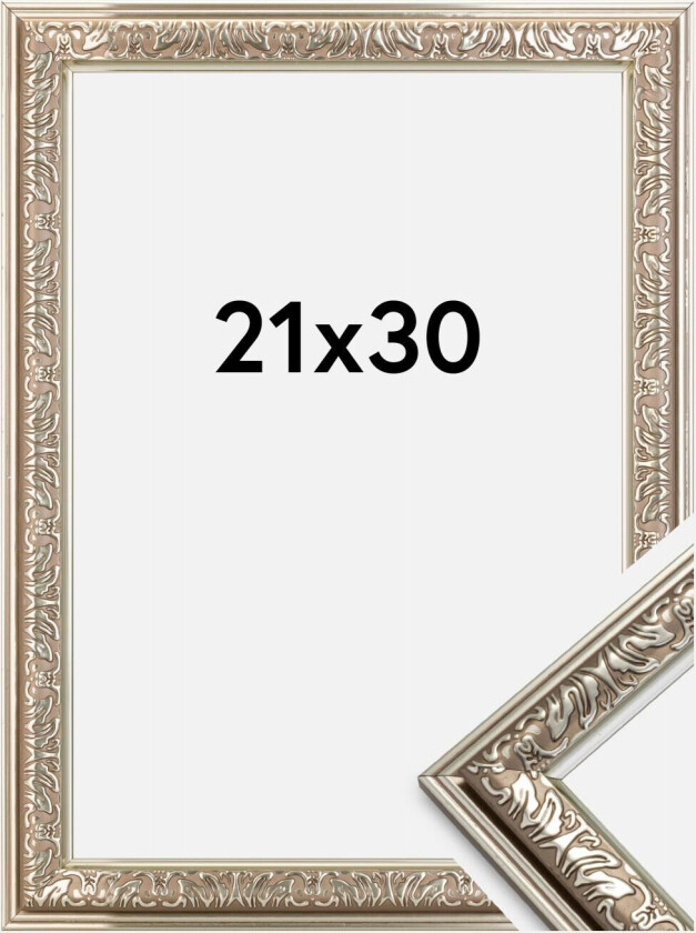 Ramme Nostalgia Sølv 21x30 Cm