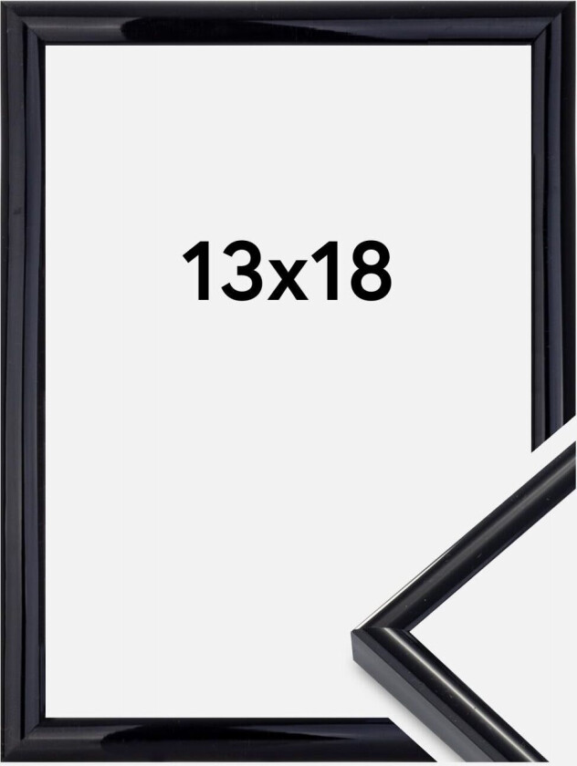 Ramme Victoria Akrylglass Svart 13x18 Cm