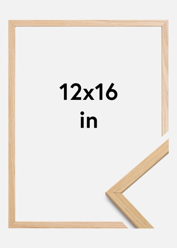Ramme Edsbyn Eik 12x16 Inches (30,48x40,64 Cm)