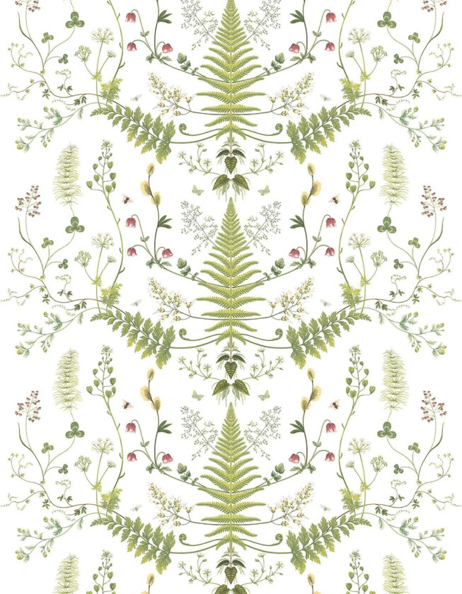 I hagen voksduk Grønn