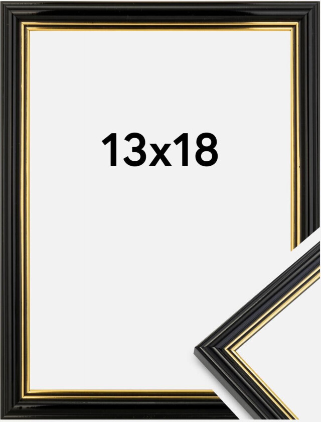 Ramme Classic Svart 13x18 Cm