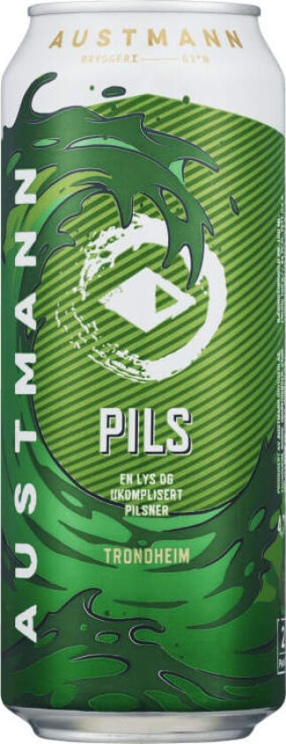 Austmann Pilsner 0,5l boks