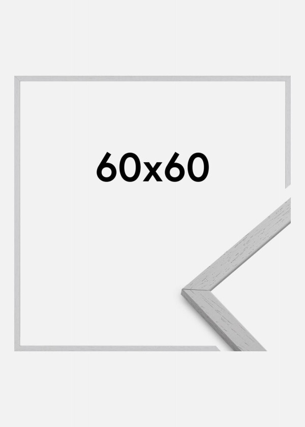 Ramme Edsbyn Akrylglass Grey 60x60 Cm