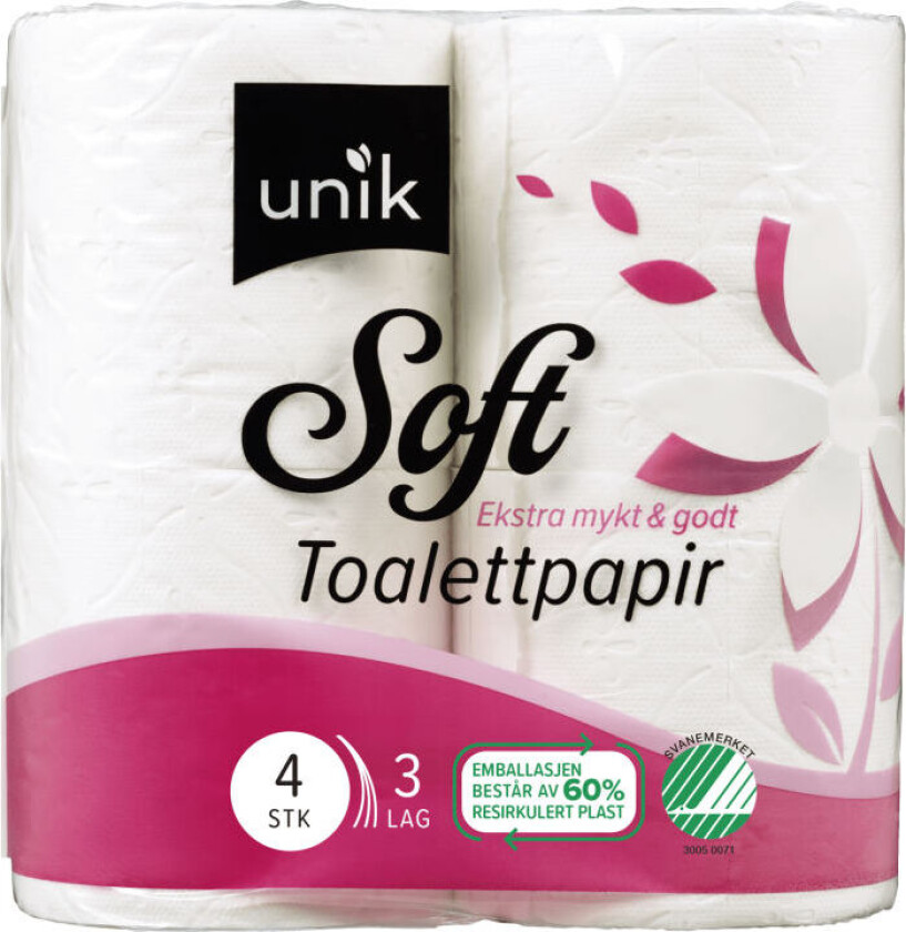 Toalettpapir Soft 4rl