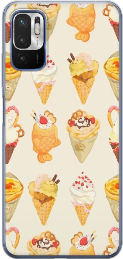 Mobildeksel til Xiaomi Redmi Note 10 5G med Glassig motiv