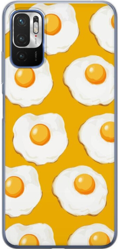 Mobildeksel til Xiaomi Redmi Note 10 5G med Stekt egg motiv