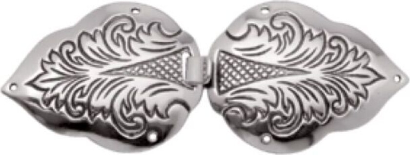 Vestspenne Trønderbunad i 830 oksidert sølv