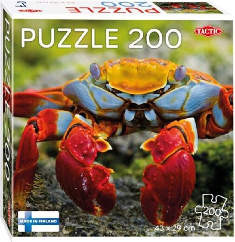 Jigsaw puzzle Colorful Crab 200 pcs. Gulv