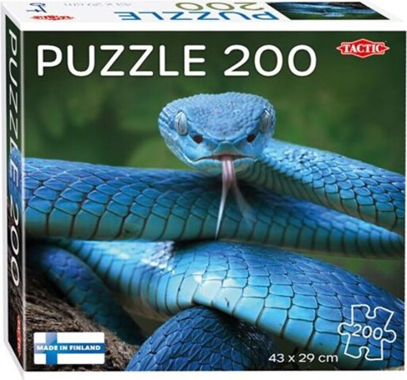 Jigsaw puzzle Blue Viper 200 pcs. Gulv