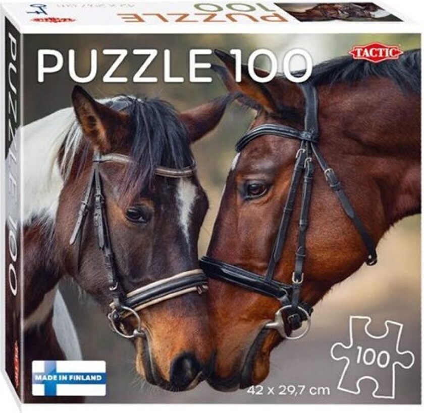 Jigsaw puzzle Horses in Love 100pcs. Gulv