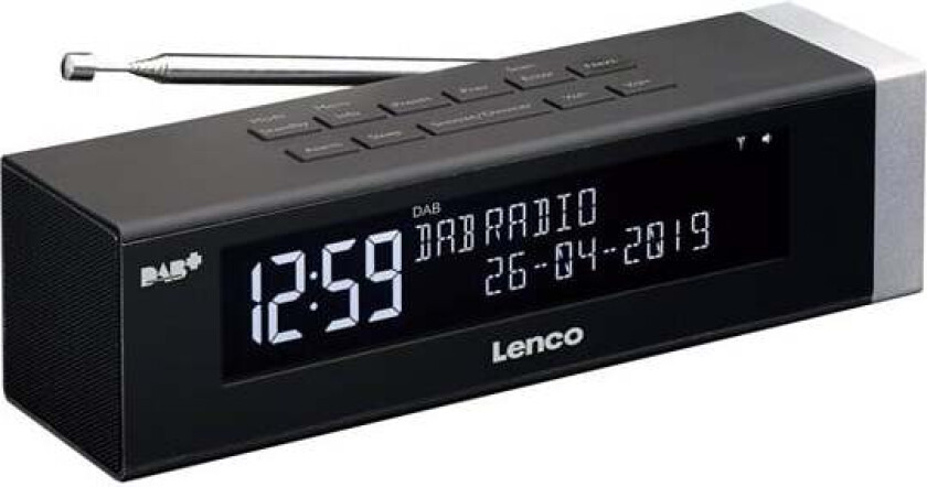 CR-630BK - clock radio - DAB/DAB+/FM - Stereo