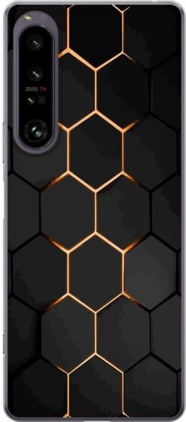 Mobildeksel til Sony Xperia 1 IV med Luksuriøst Mønster motiv