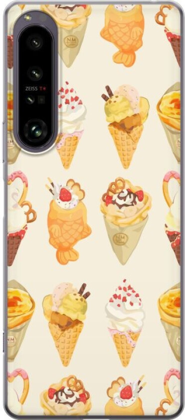 Mobildeksel til Sony Xperia 1 IV med Glassig motiv