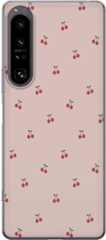 Mobildeksel til Sony Xperia 1 IV med Kirsebær motiv