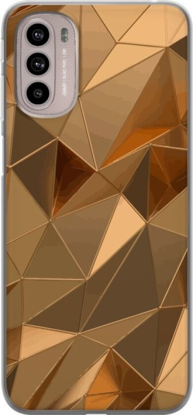 Mobildeksel til Motorola Moto G41 med 3D Gull motiv