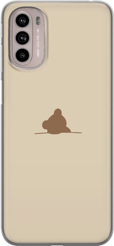 Mobildeksel til Motorola Moto G41 med Nalle motiv