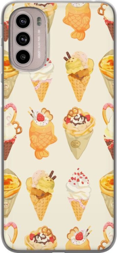 Mobildeksel til Motorola Moto G41 med Glassig motiv