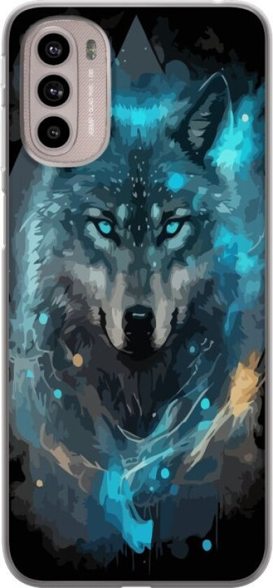 Mobildeksel til Motorola Moto G41 med Ulve motiv