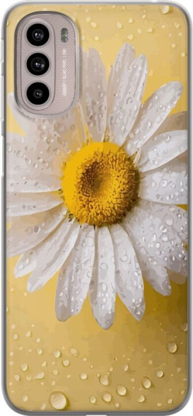 Mobildeksel til Motorola Moto G41 med Porselensblomst motiv