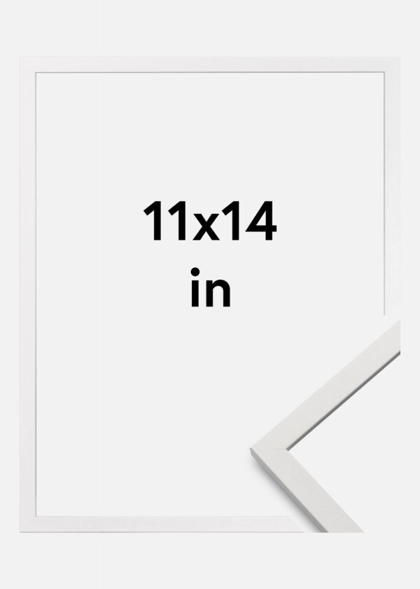 Ramme Edsbyn Hvit 11x14 Inches (27,94x35,56 Cm)