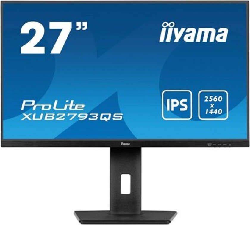 27" iiyama ProLite XUB2793QS-B6 - LED monitor - QHD - 27" - 1 ms - Skjerm