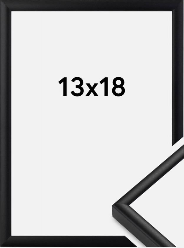 Ramme  Premium Classic Matt Svart 13x18 Cm