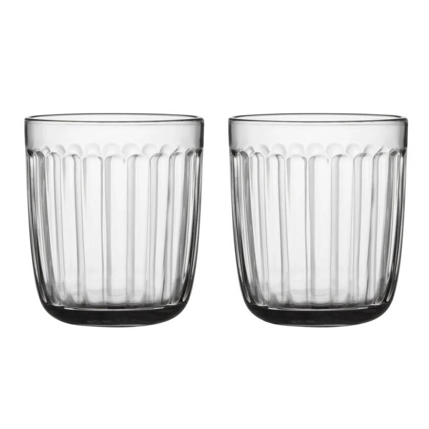 iittala Raami vannglass 26 cl 2-stk. Klar