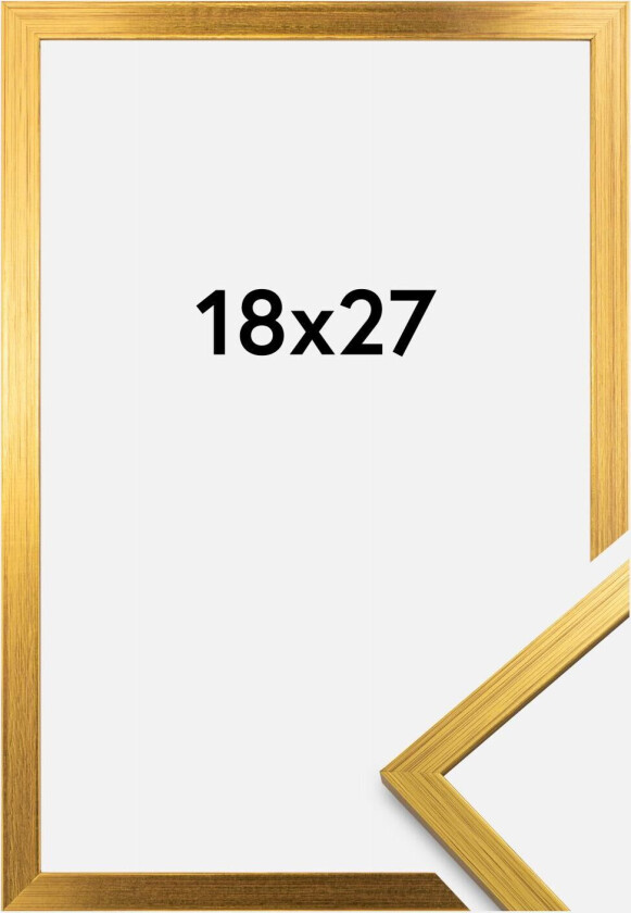 Ramme Edsbyn Gull 18x27 Cm