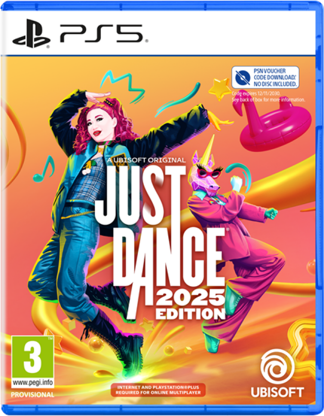 Just Dance 2025 Edition (Code in a Box) - Sony PlayStation 5 - Musikk