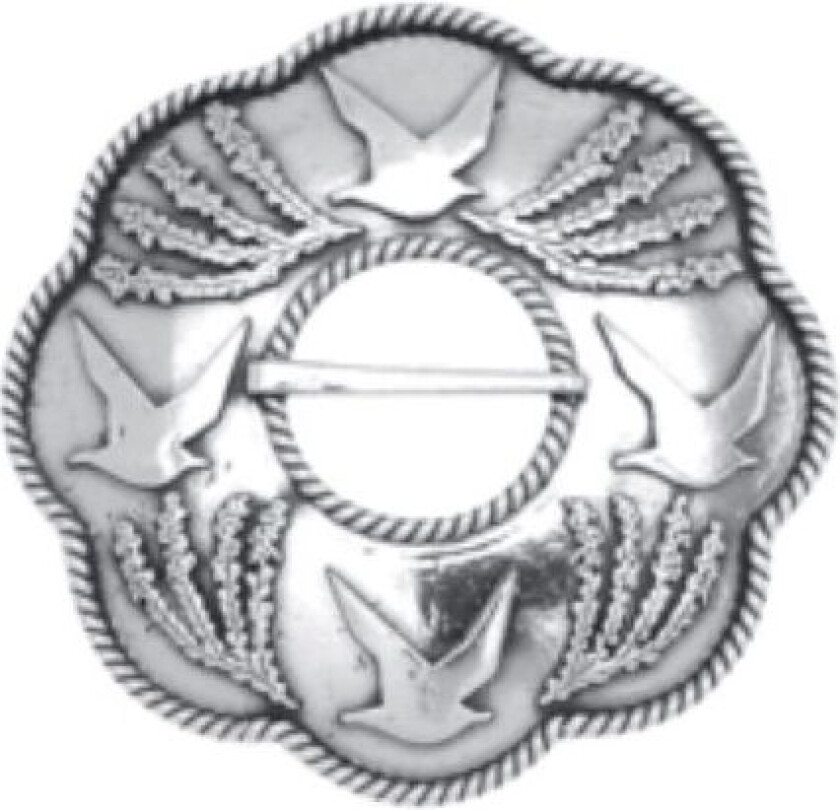 Sølje Kystsølv, oksidert sølv