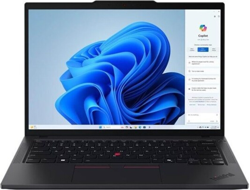 ThinkPad T14 Gen 5 - 14" - Intel Core Ultra 7 - 155U - 64 GB RAM - 1 TB SSD - Nordic (Danish/Finnish/Norwegian/Swedish)