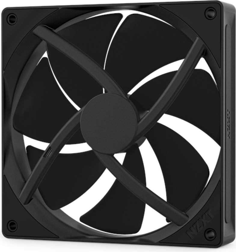 F140P V2 - Static Pressure - Kabinettvifte - 140mm - Svart - 30 dBA
