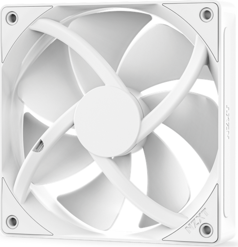 F120P V2 - Static Pressure - Kabinettvifte - 120mm - Hvit - 30 dBA