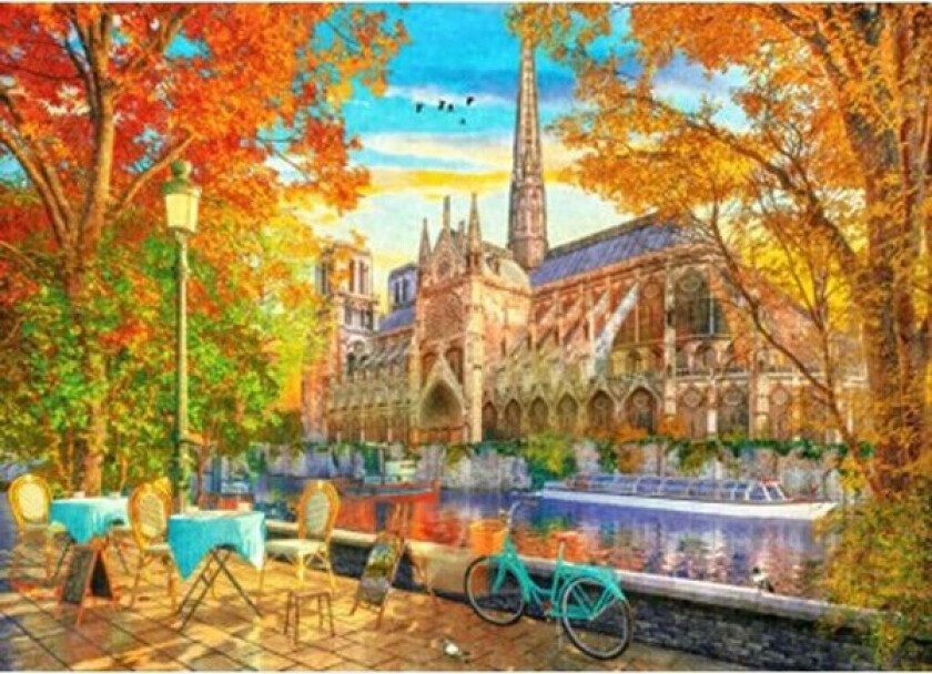 Educa 1000 Notre Dame In Autumn