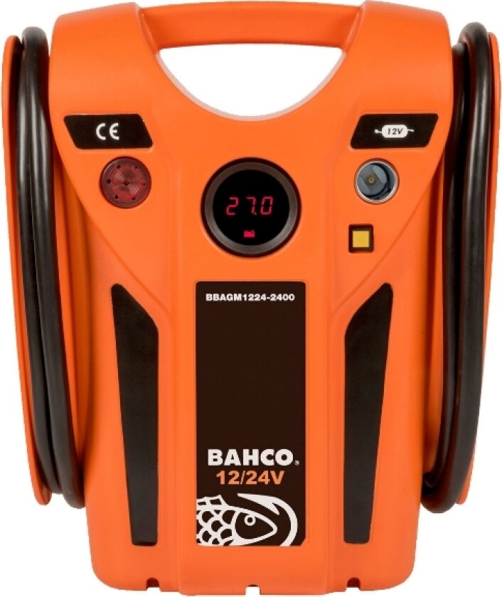 Bilstarter 12/24v 2400 / 1200 Ca