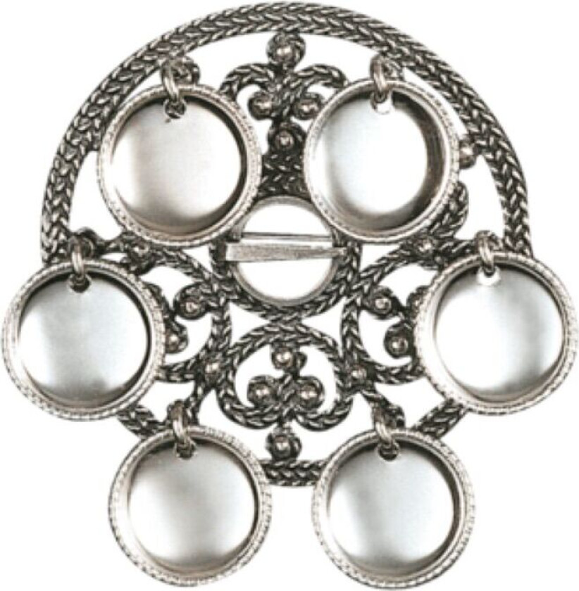 Sølje Hallingdal, oksidert sølv