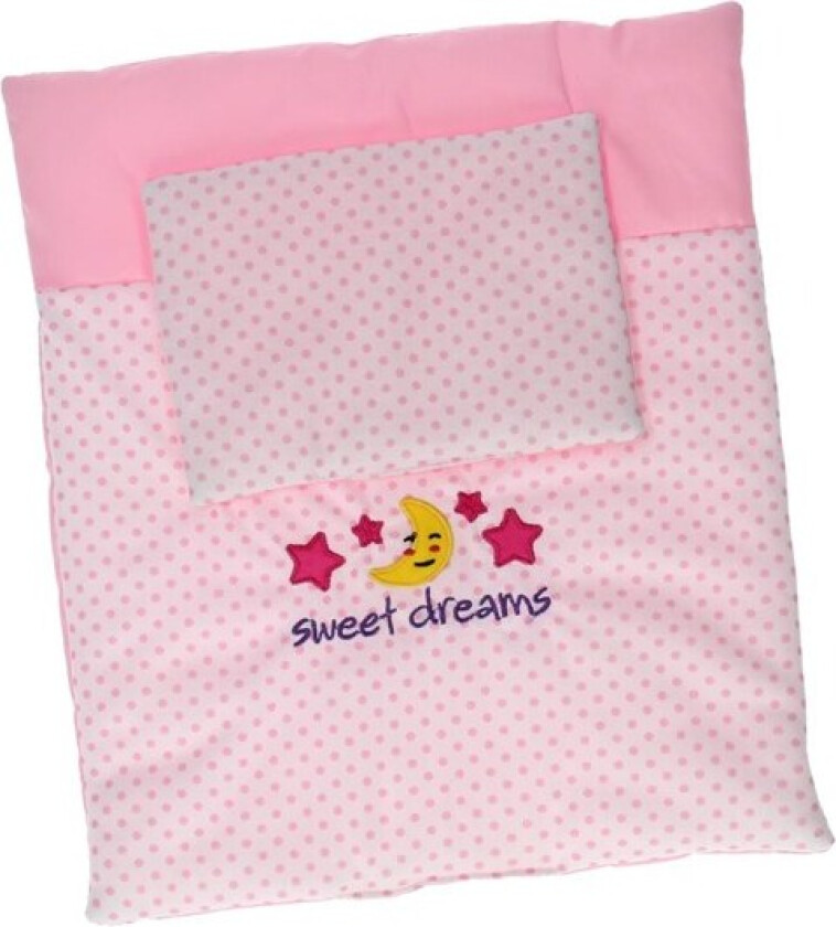 Baby Rose Doll Blanket and Pillow Set