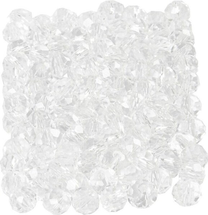 Faceted Beads Crystal 100pcs.