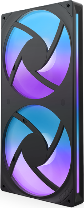 F280 RGB CORE UNIBODY - 280mm - Kabinettvifte - Svart - 30 dBA