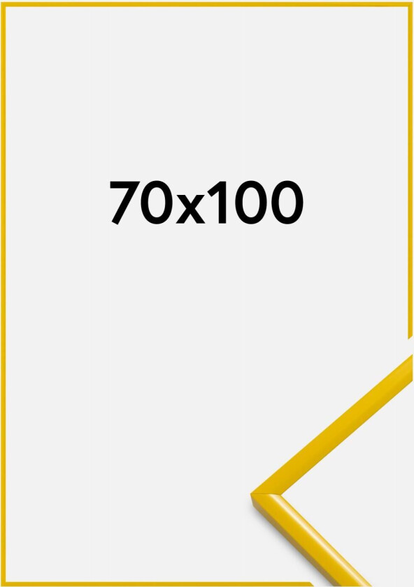 Ramme New Lifestyle Akrylglass Gul 70x100 Cm