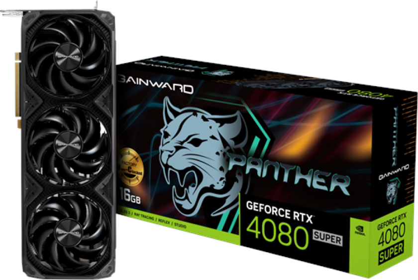 GeForce RTX 4080 SUPER Panther OC - 16GB GDDR6X RAM - Grafikkort